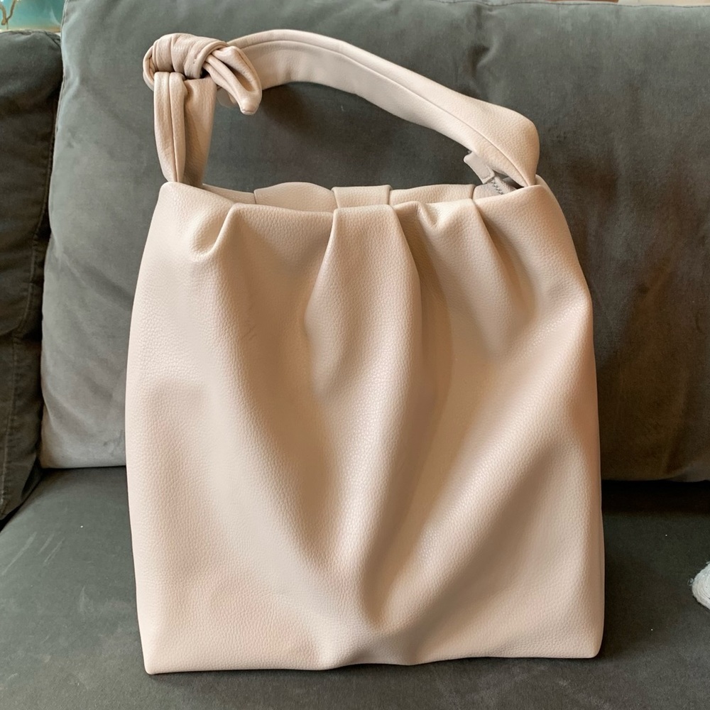 Zara Soft Shopper with Knotted Strap